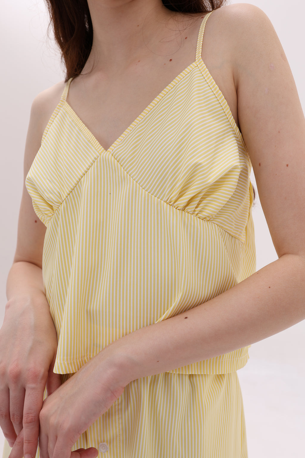 Lemon Stripe Cami Set