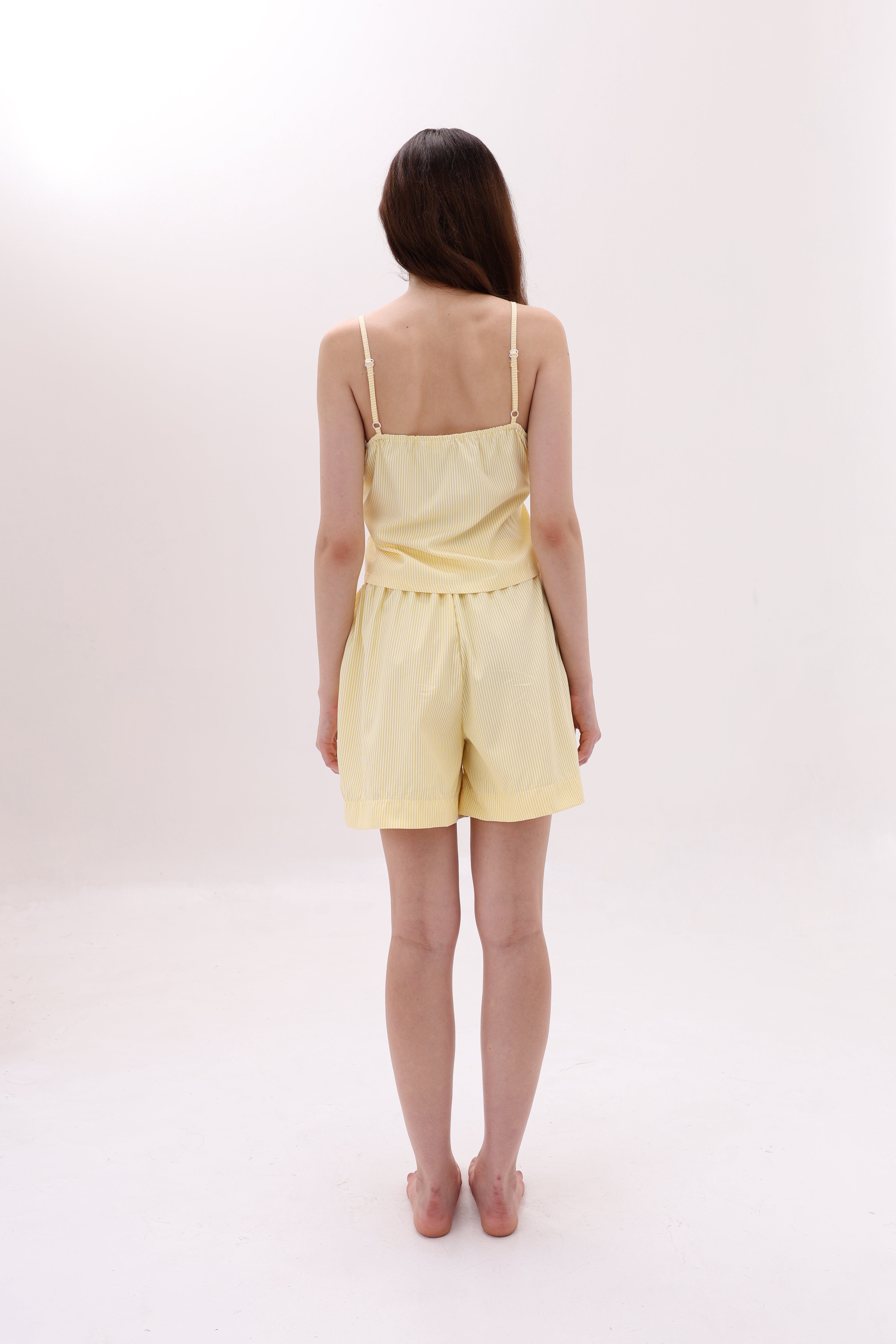 Lemon Stripe Cami Set